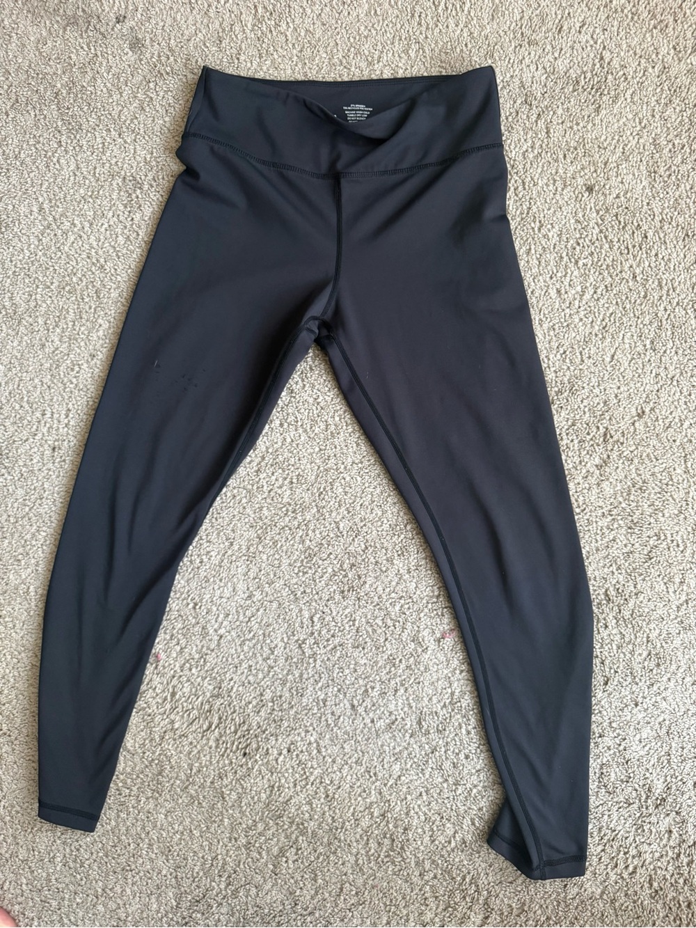 Active USA Black High-Rise Leggings